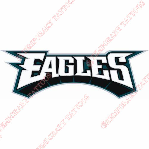 Philadelphia Eagles Customize Temporary Tattoos Stickers NO.671